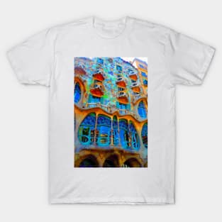 Casa Batllo Barcelona Spain T-Shirt